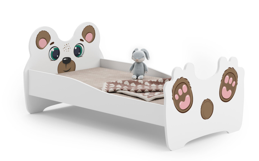 Łózko pojedyńcze Teddy bear  140x70