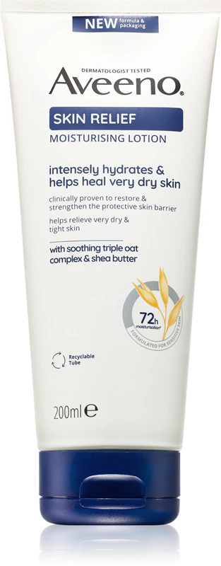 Loção calmante Aveeno Skin Relief para o corpo