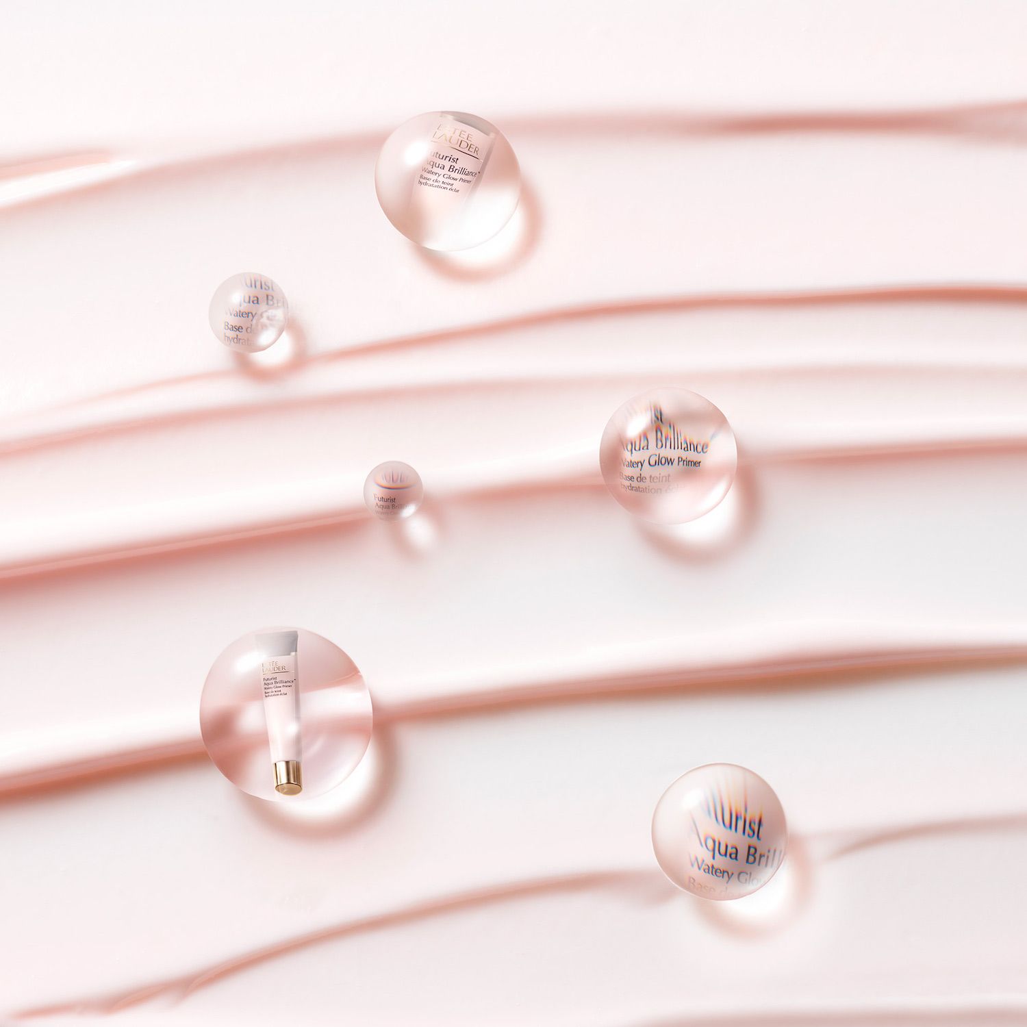 Futurist Aqua Brilliance Watery Glow Primer Luksusa lūpu gruntskrāsas un sagatavošanas produkti