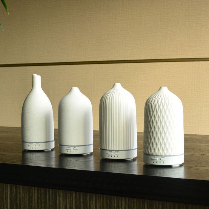 Mehrfarbige Keramik-Aromatherapiemaschine, Aromamaschine für ätherische Öle, Luftbefeuchter für Zuhause, Hotel-Diffusor