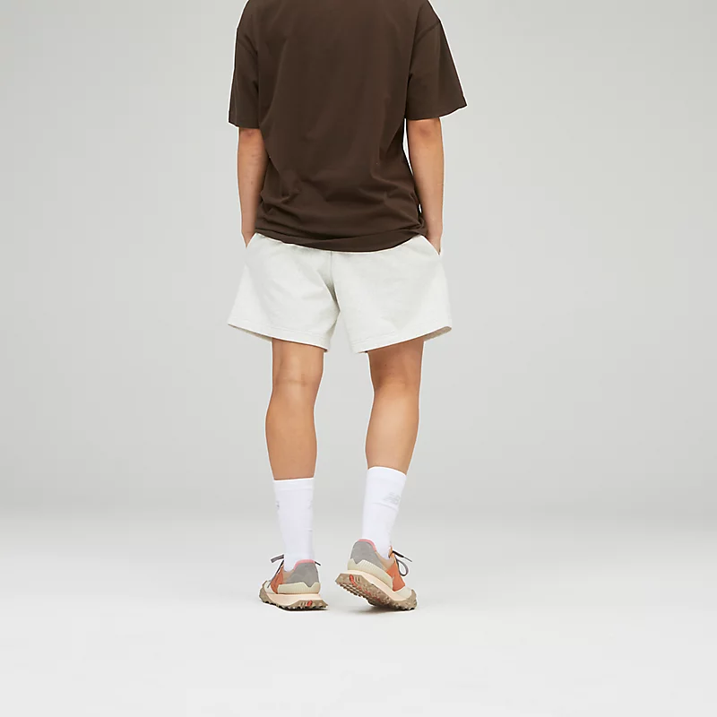 Short unisexe Uni-ssentials en éponge - Gris chiné sel marin