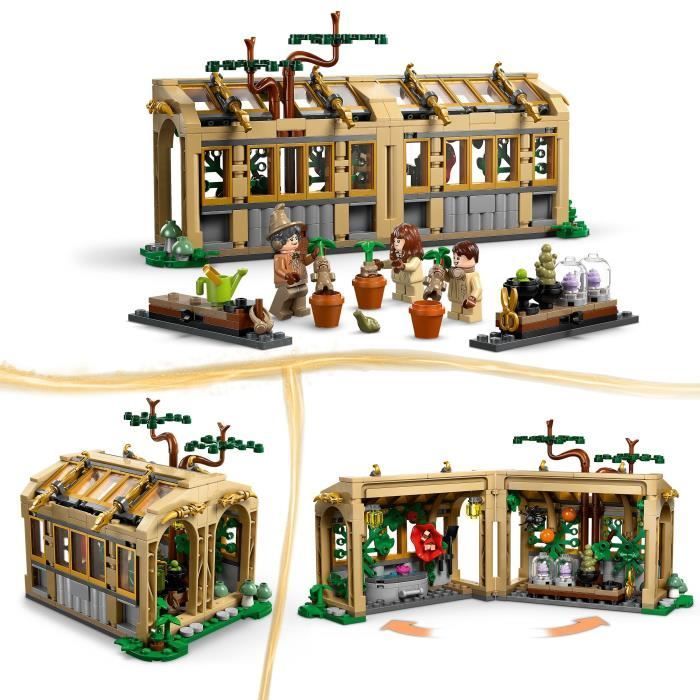 LEGO Harry Potter 76445 Le Château De Poudlard : Le Cours De Botanique - Jouet dès 8 Ans
