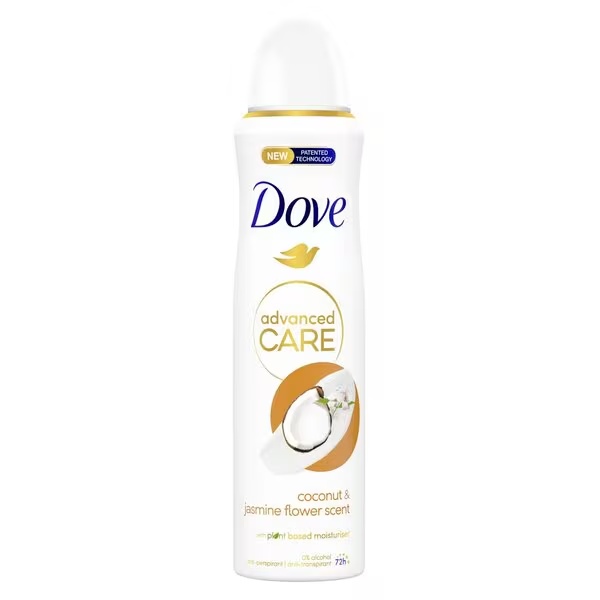 Dove Advanced Care kokos i jasmin anti-transpirantni dezodorans u spreju<br>150 ml