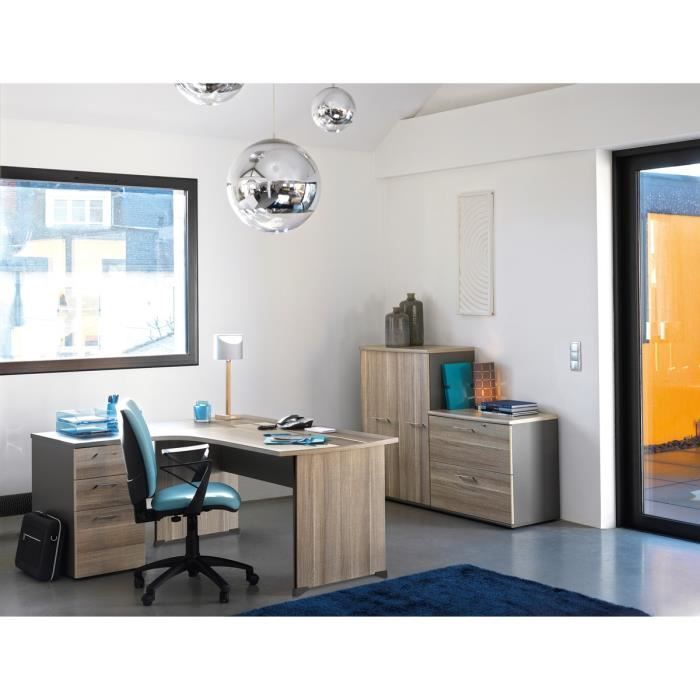 Mueble auxiliar P80 JAZZ - GAMI - Marrón capuchino - Contemporáneo - Madera - Tablero de partículas