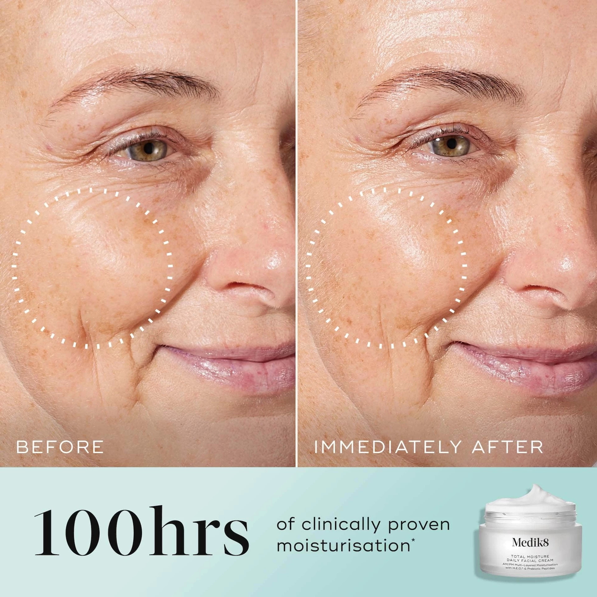 Cremă facială zilnică Total Moisture 50 ml - Medik8