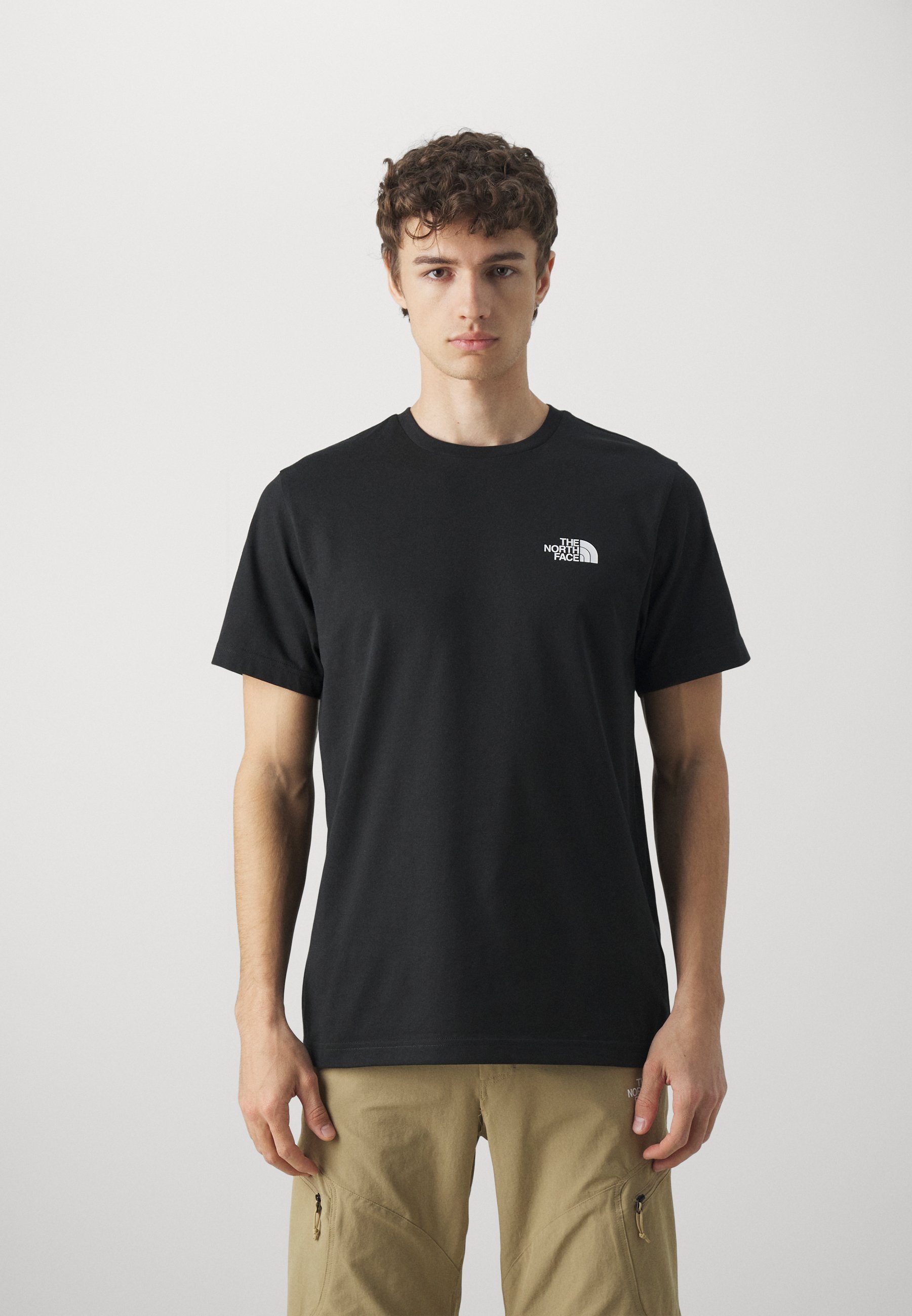 T-shirt The North Face M SS SIMPLE DOME - T-shirt de sport - noir