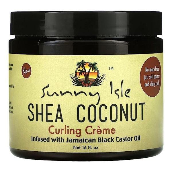 Crema para rizos Sunny Isle con karité y coco, infusionada con JBCO - 16