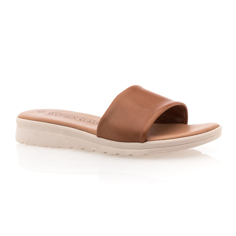 Brune mules/tresko til dame