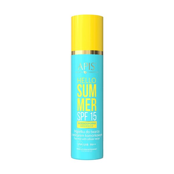 APIS Hello Summer Face Mist z nektarem komórkowym SPF15 150 ml