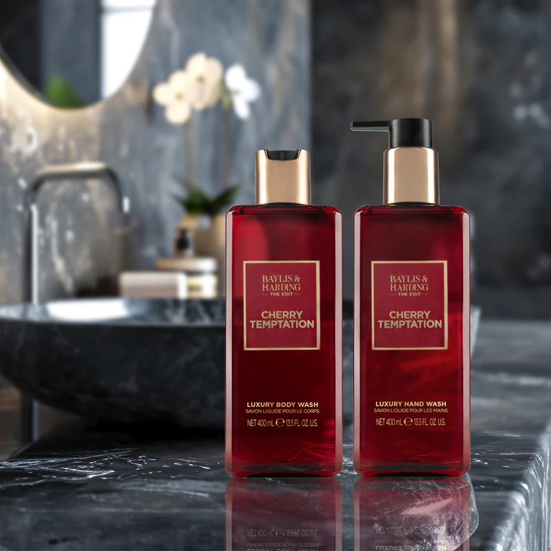Baylis & Harding The Edit Cherry Temptation Luxe Vloeibare Zeep
