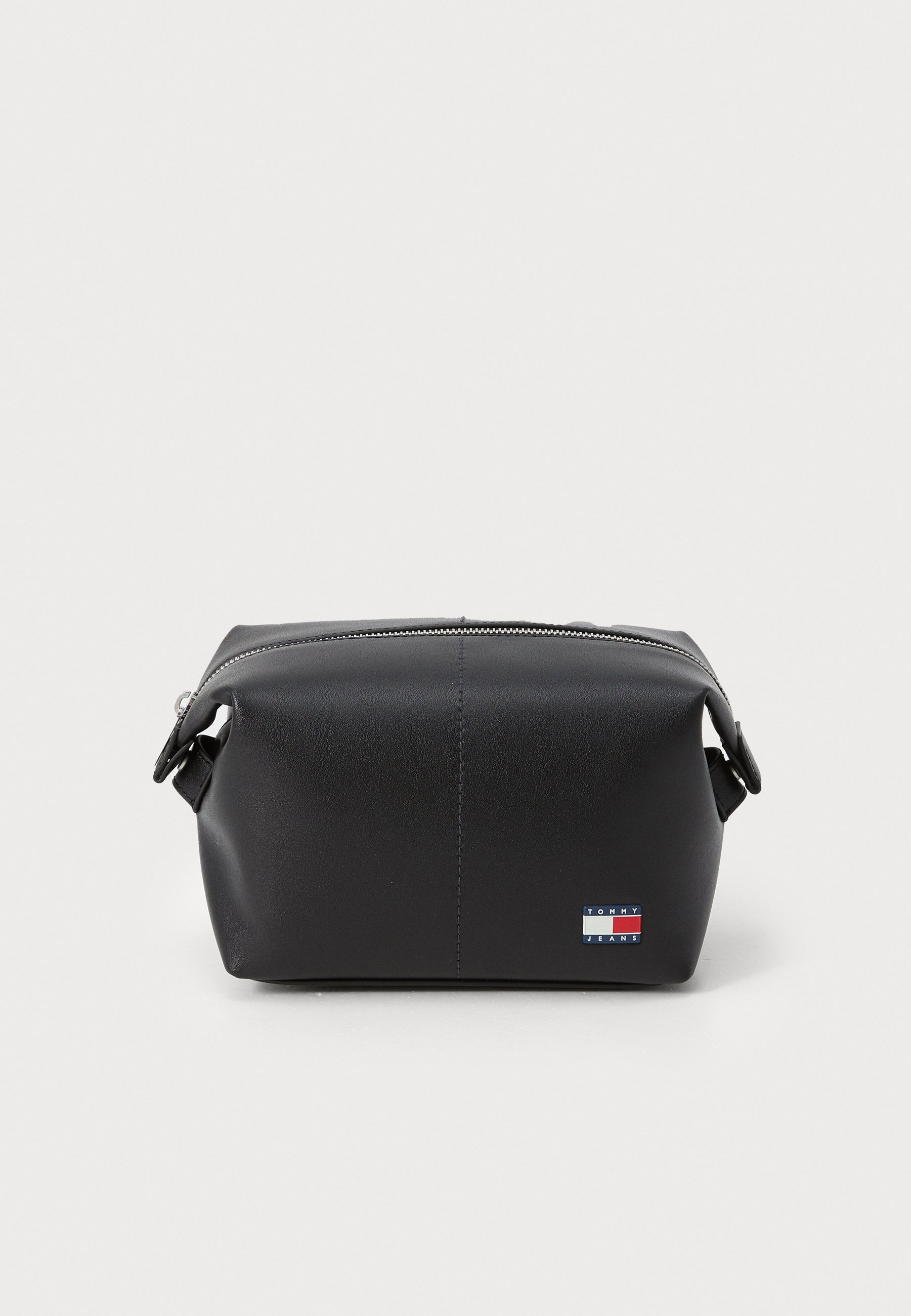 Tommy Jeans HERITAGE WASHBAG - Toilettas - zwart