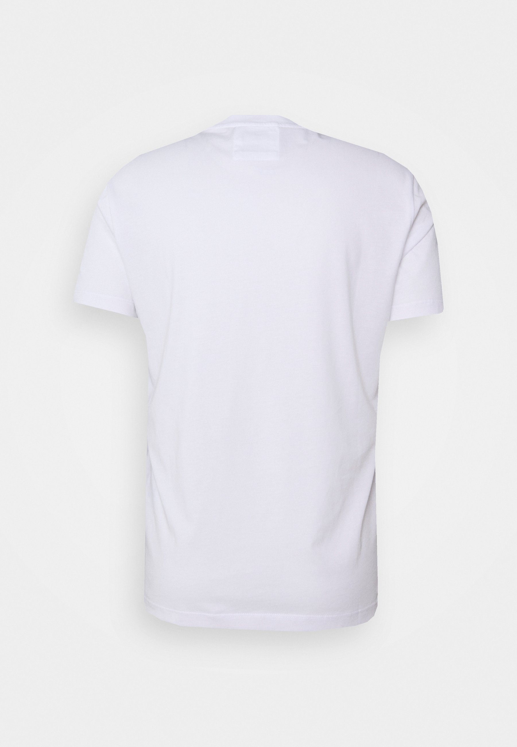 Emporio Armani T-skjorte med trykk - bianco