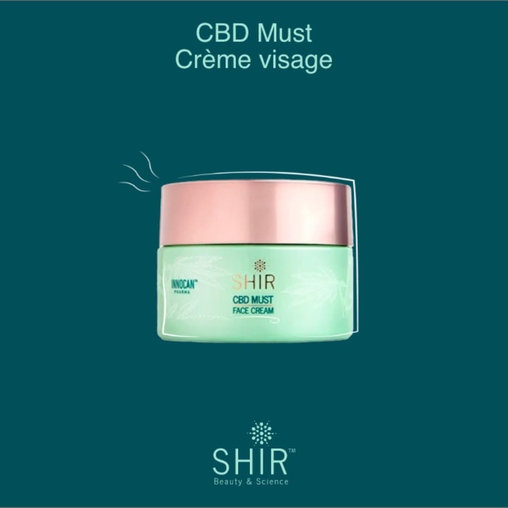 SHIR BEAUTY Crème visage concentrée en CBD