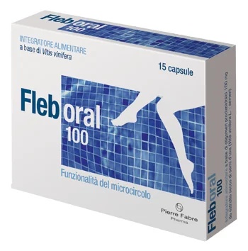 FLEBORAL Fleboral 100 15 cápsulas