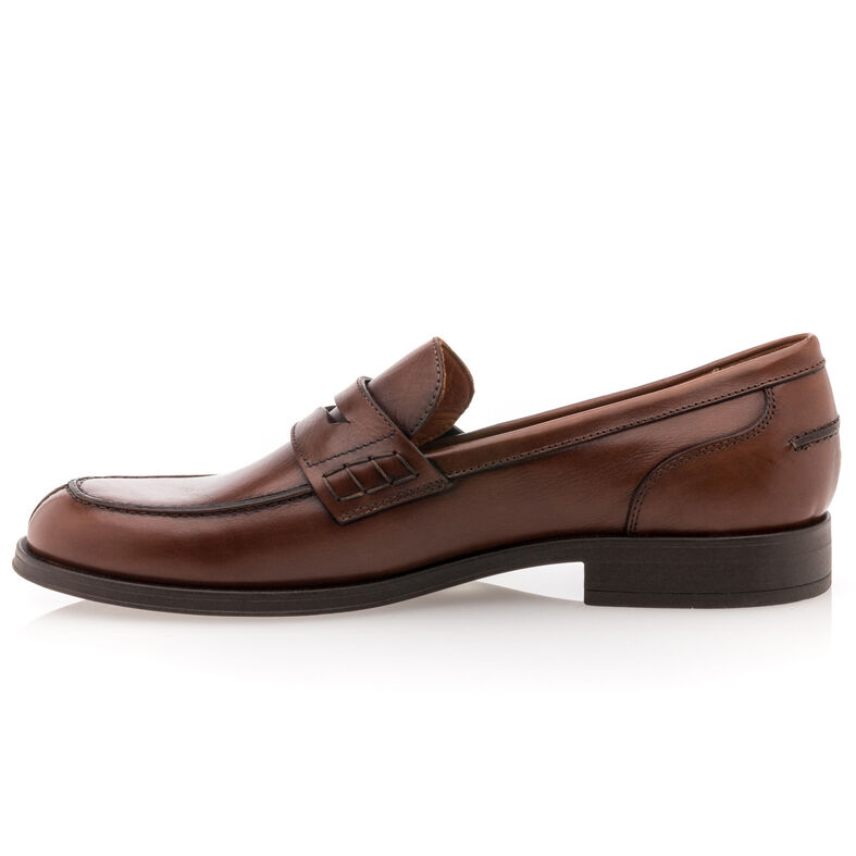 Brune loafers/båtsko til herre