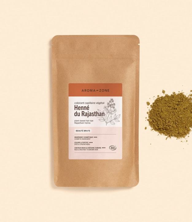 Henné biologico del Rajasthan - Tintura per capelli a base vegetale