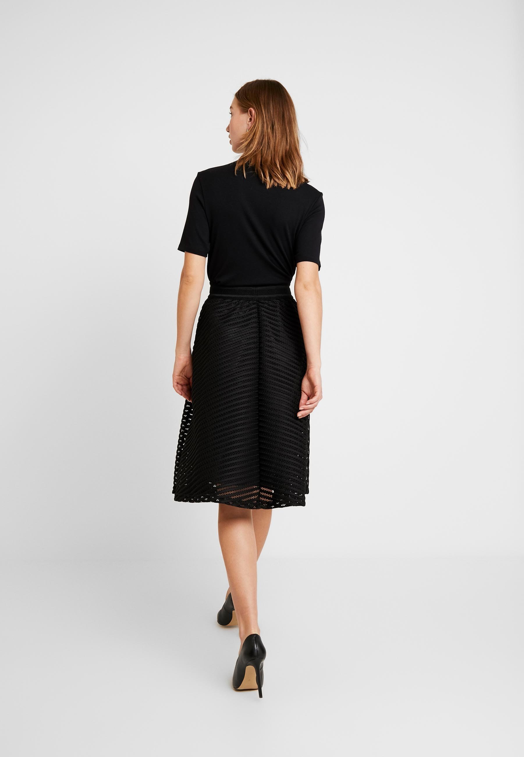 JDY JDYOGGI WIDE SKIRT - A-lijn rok - zwart