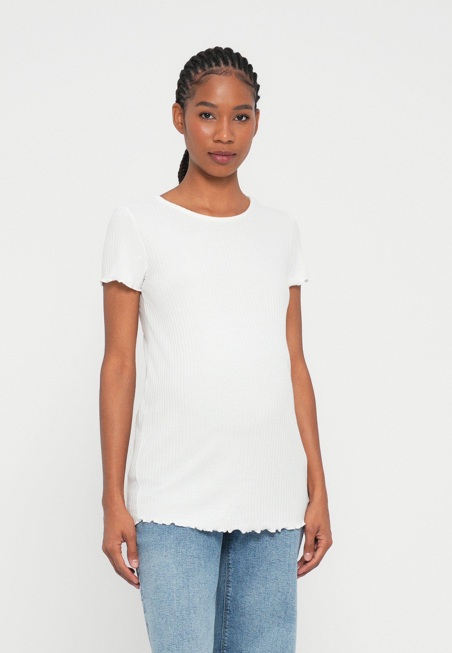 ONLY MATERNITY OLMEMMA 2 PACK - T-skjorte - black/white
