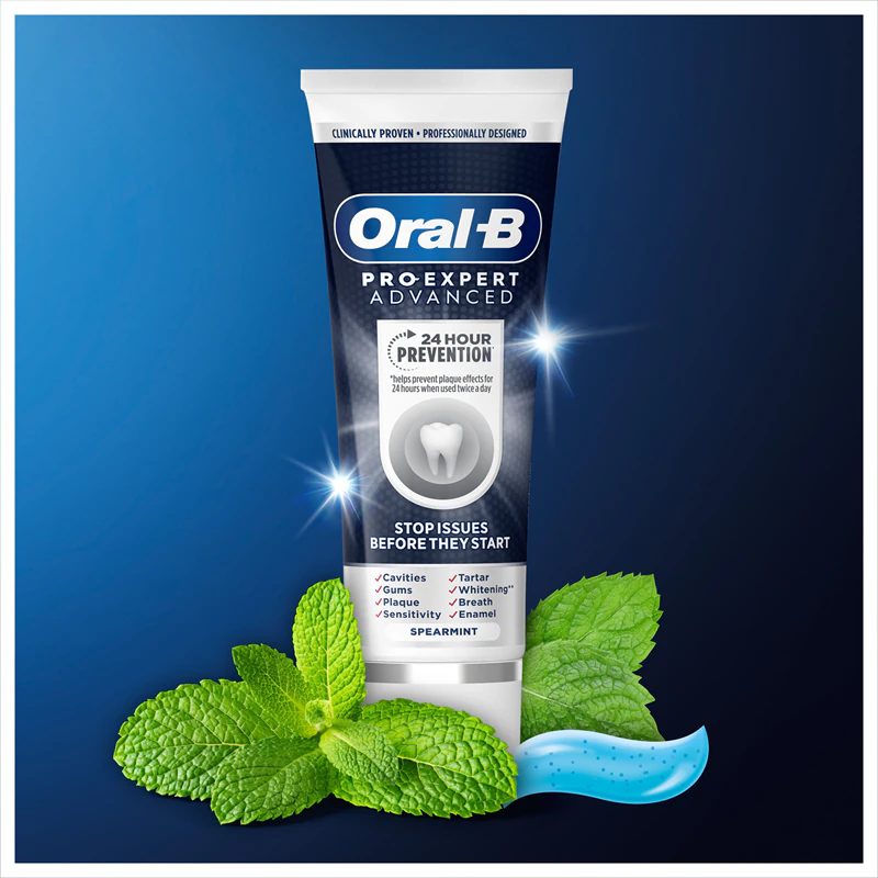 Oral-B Pro Science Clinical Intensive Clean remineralizujúca zubná pasta