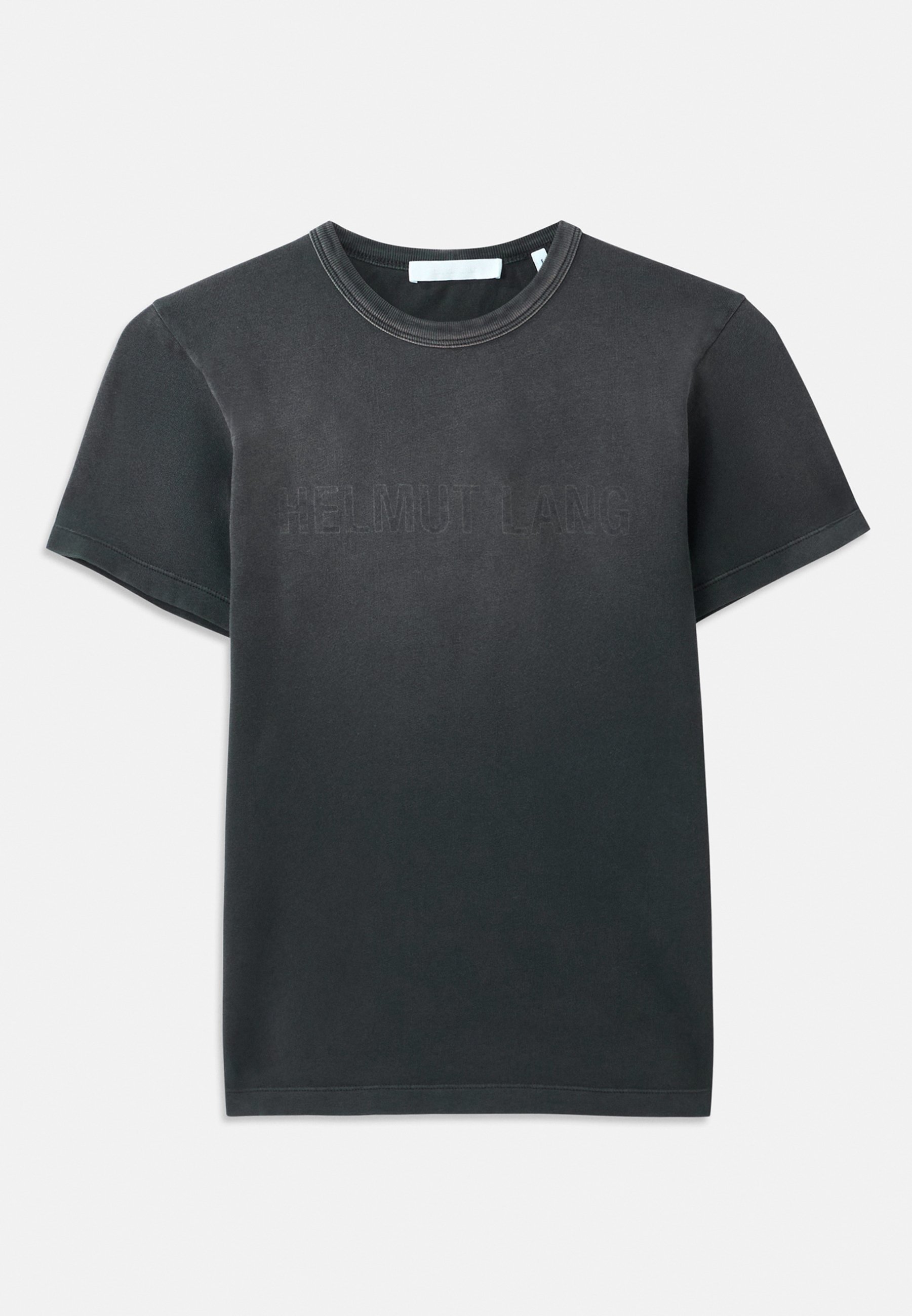 T-shirt slim Helmut Lang LOGO - T-shirt imprimé - noir