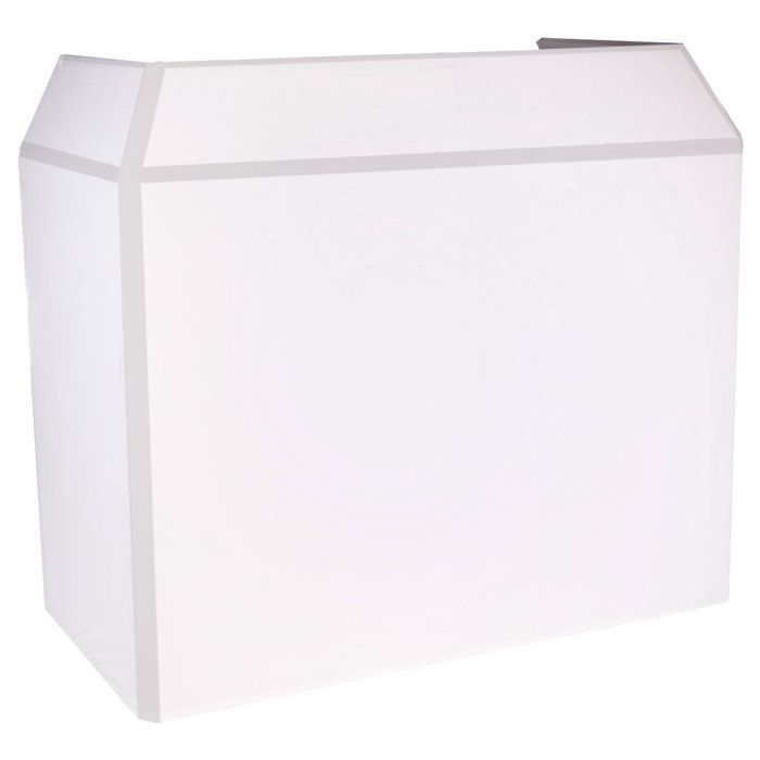 BoomTone DJ Lycra blanc pour DJ Stand Pro Stands DJ