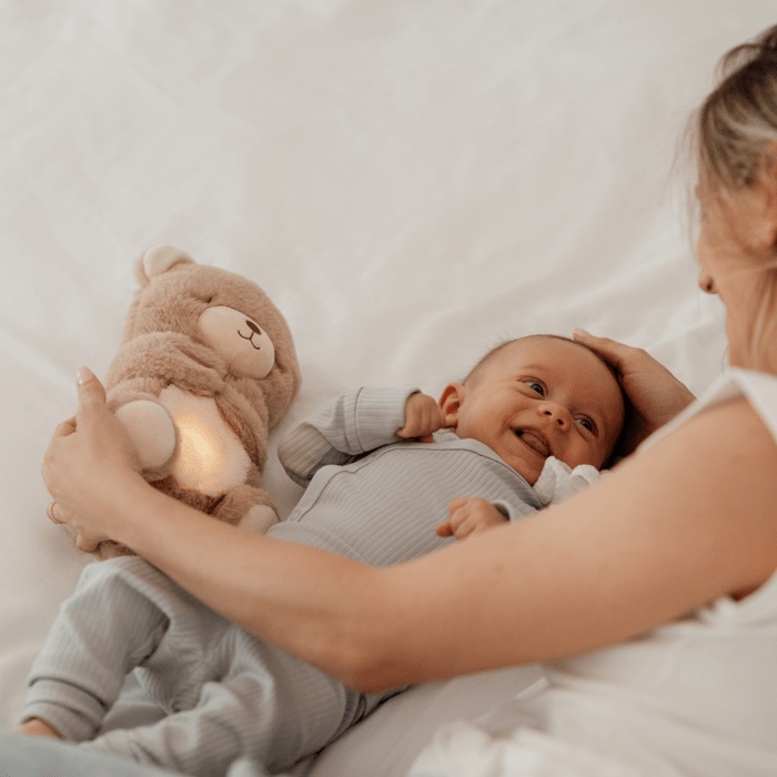 Mi peluche relajante - NUBY - Oso - Beige