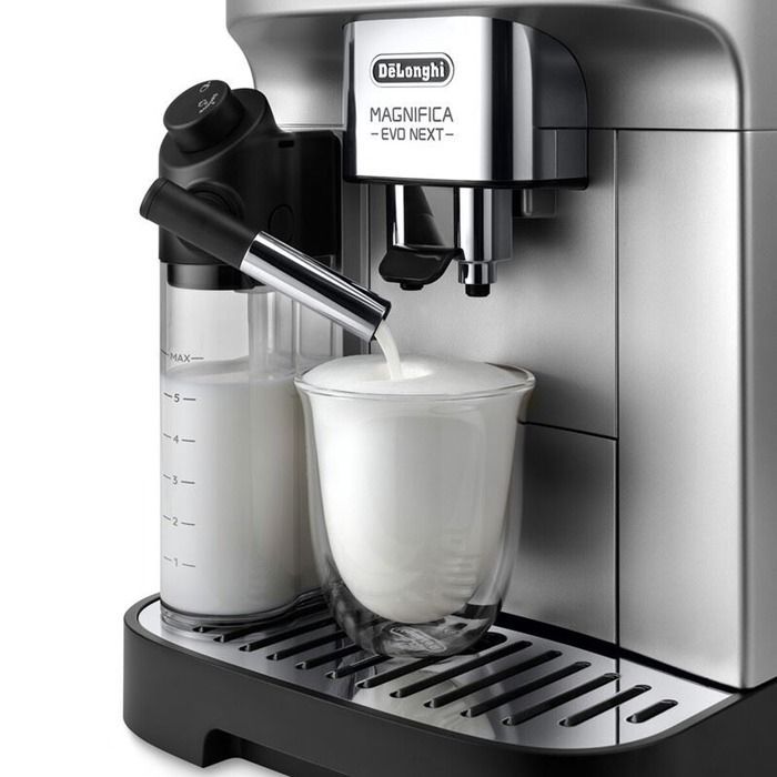 Delonghi Magnifica Evo ECAM310.80.SB 1450W Silver and Black Espresso Machine with Grinder