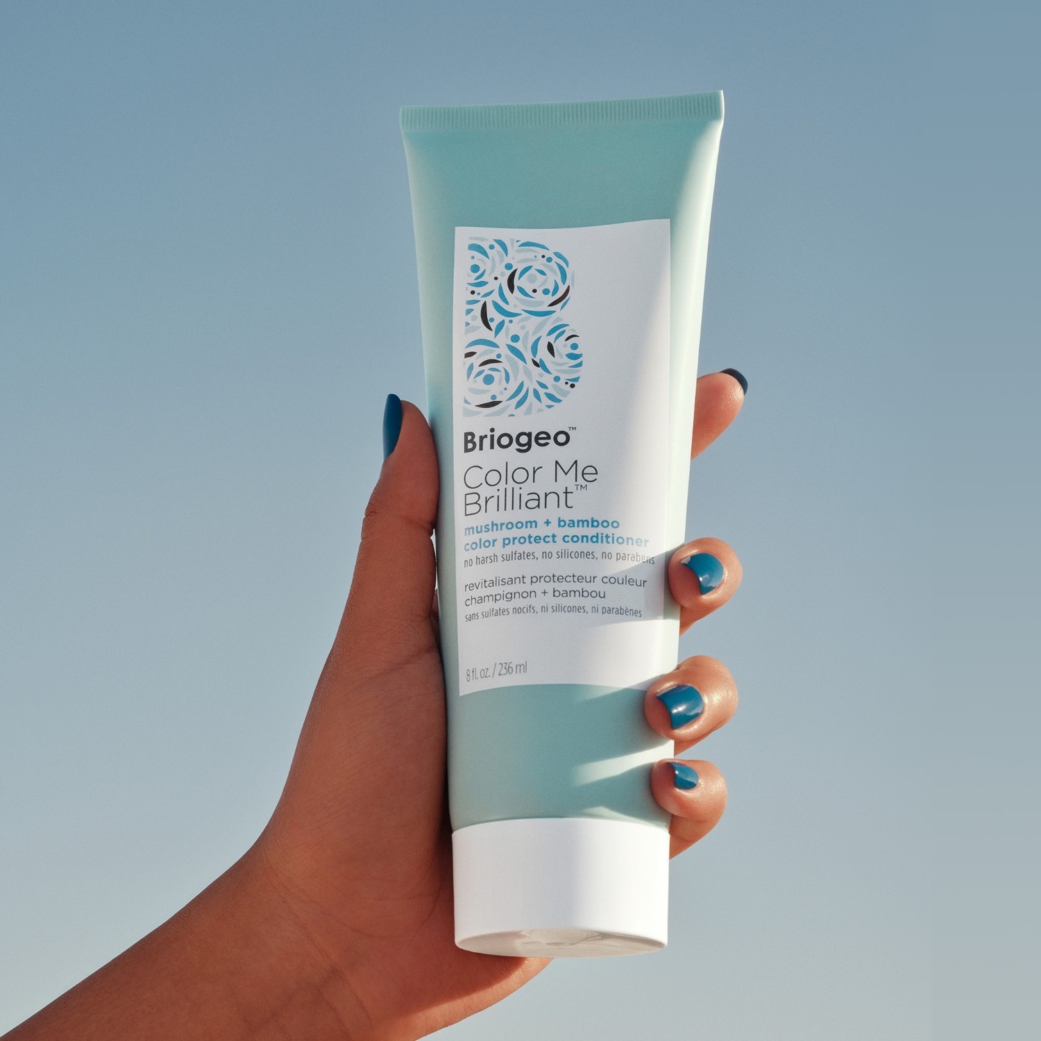 Briogeo regenerator Color Me Brilliant™ s gljivama i bambusom za zaštitu boje kose - 236 ml