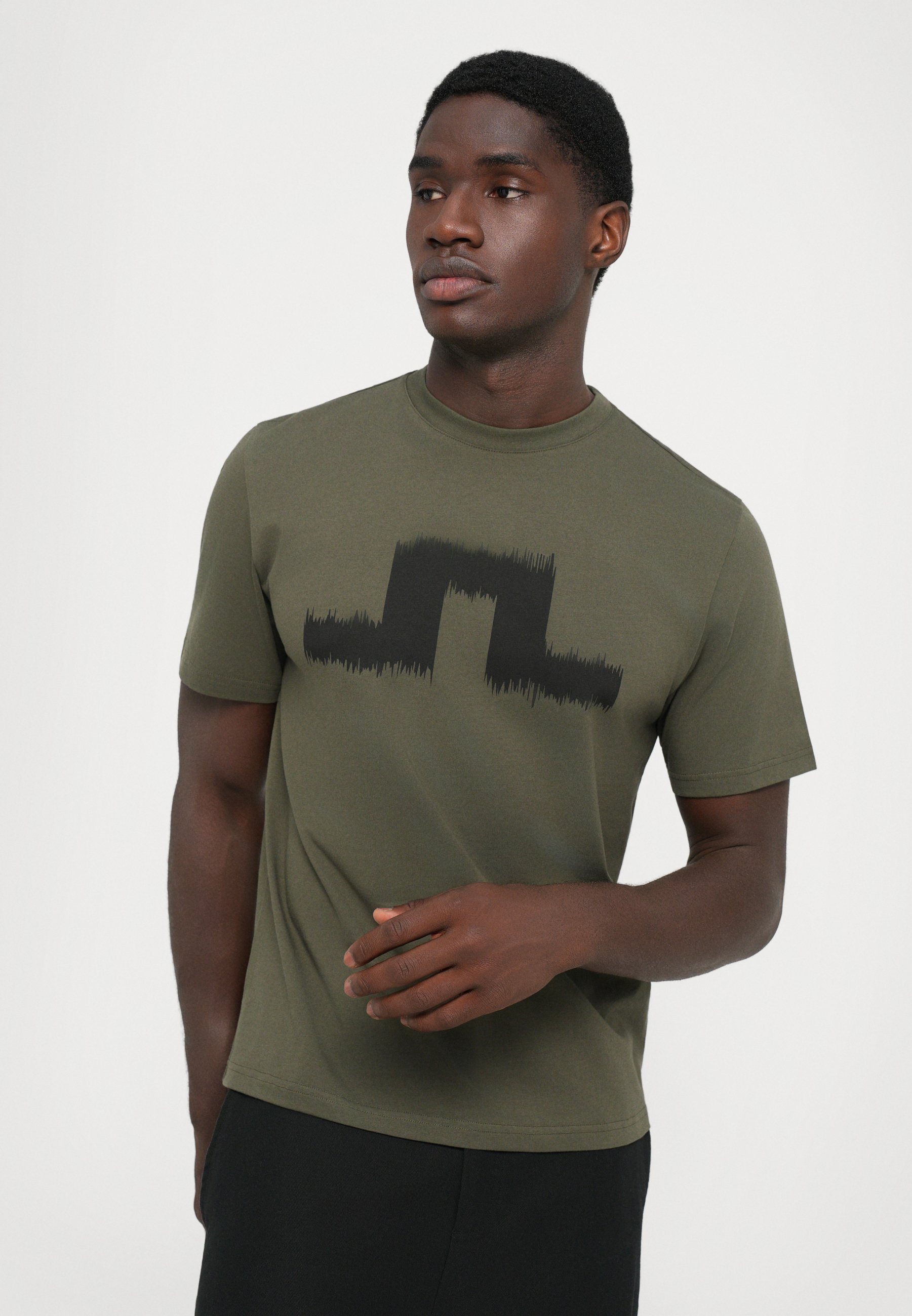 T-shirt stagionale J.LINDEBERG PARCIE - Stampa - verde foresta
