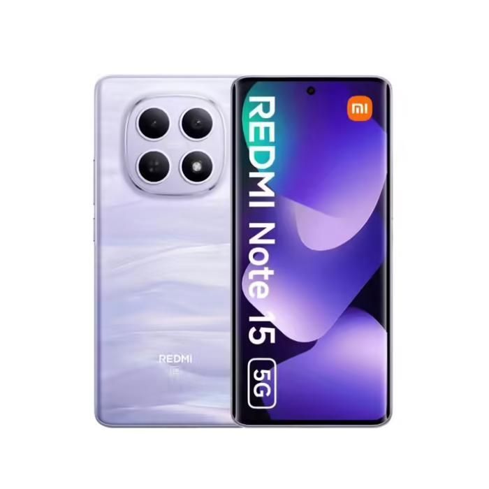 Téléphone mobile - XIAOMI - Redmi Note 15 5G - 8 Go RAM - 256 Go - Violet