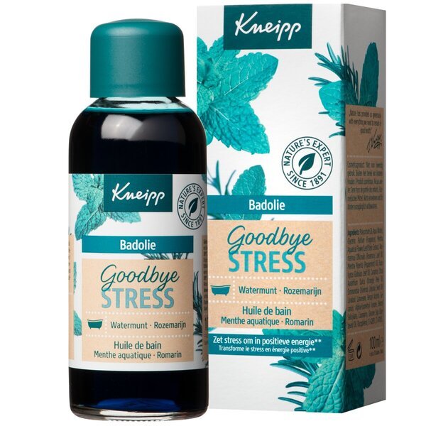Kneipp Goodbye Stress Water kopel z meto in rožmarinom 100 ml