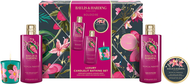 Conjunto de presente Baylis & Harding Boudoire Tropical Paradise