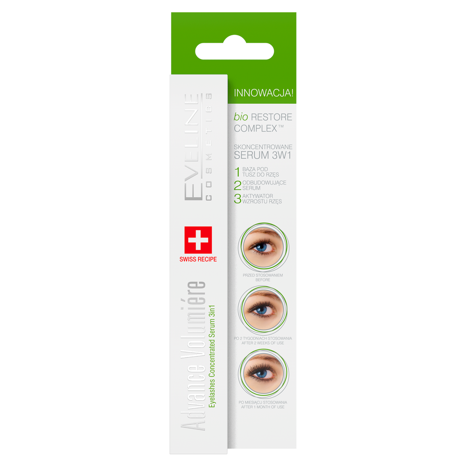 Eveline øjenvippebalsam 12 ml Advanced Volumiere
