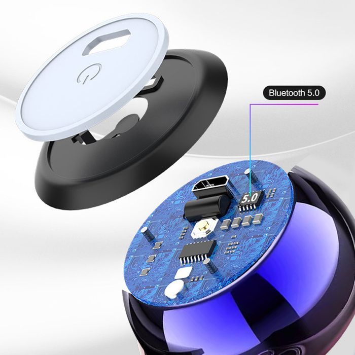 Mini altavoz Bluetooth inalámbrico portátil, altavoz inalámbrico portátil resistente al agua con subwoofer.