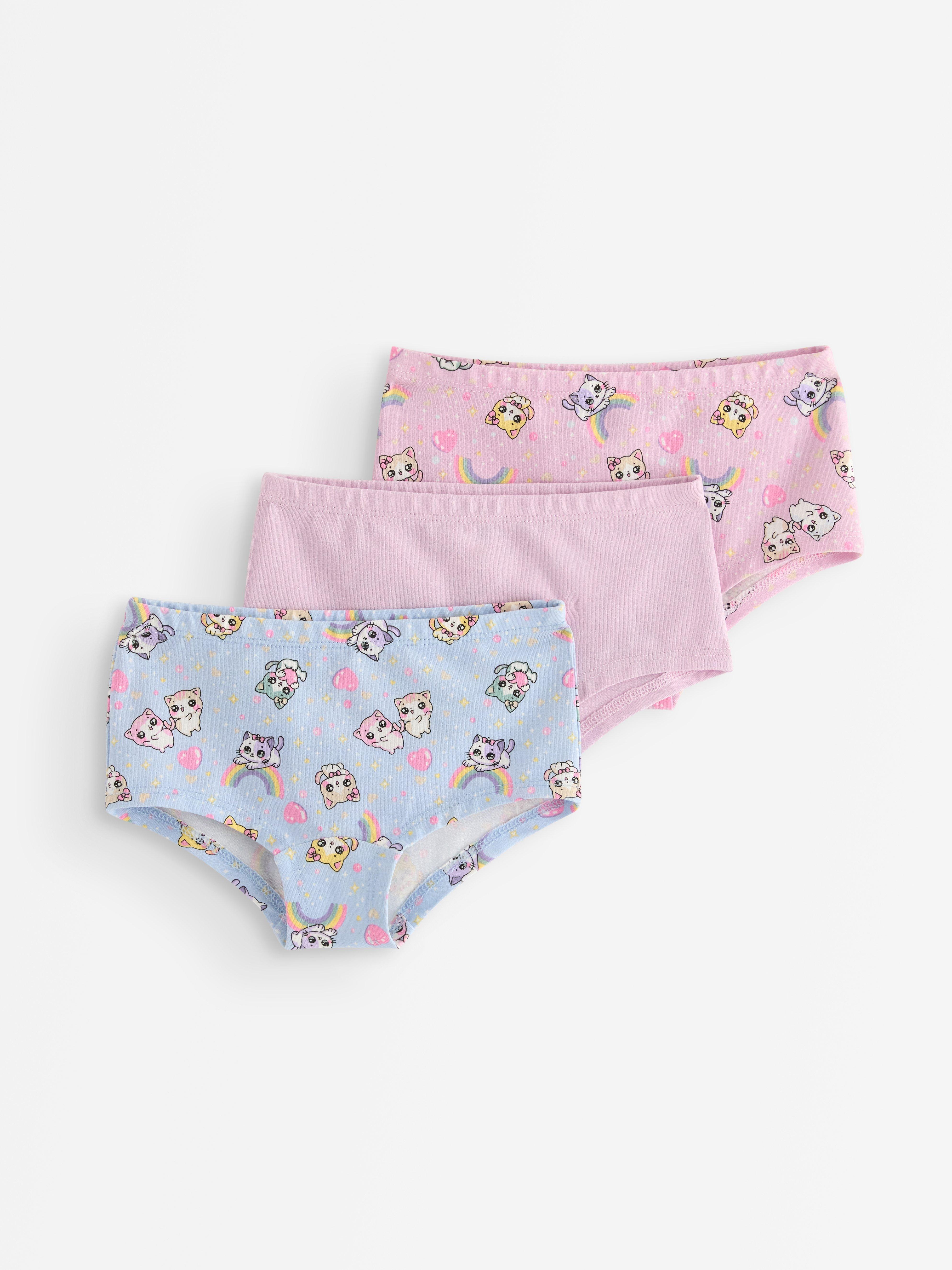Paquete de 3 pantalones hipster rosa empolvado