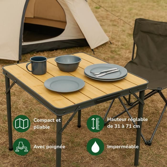 Camp Active Folding Camping Table