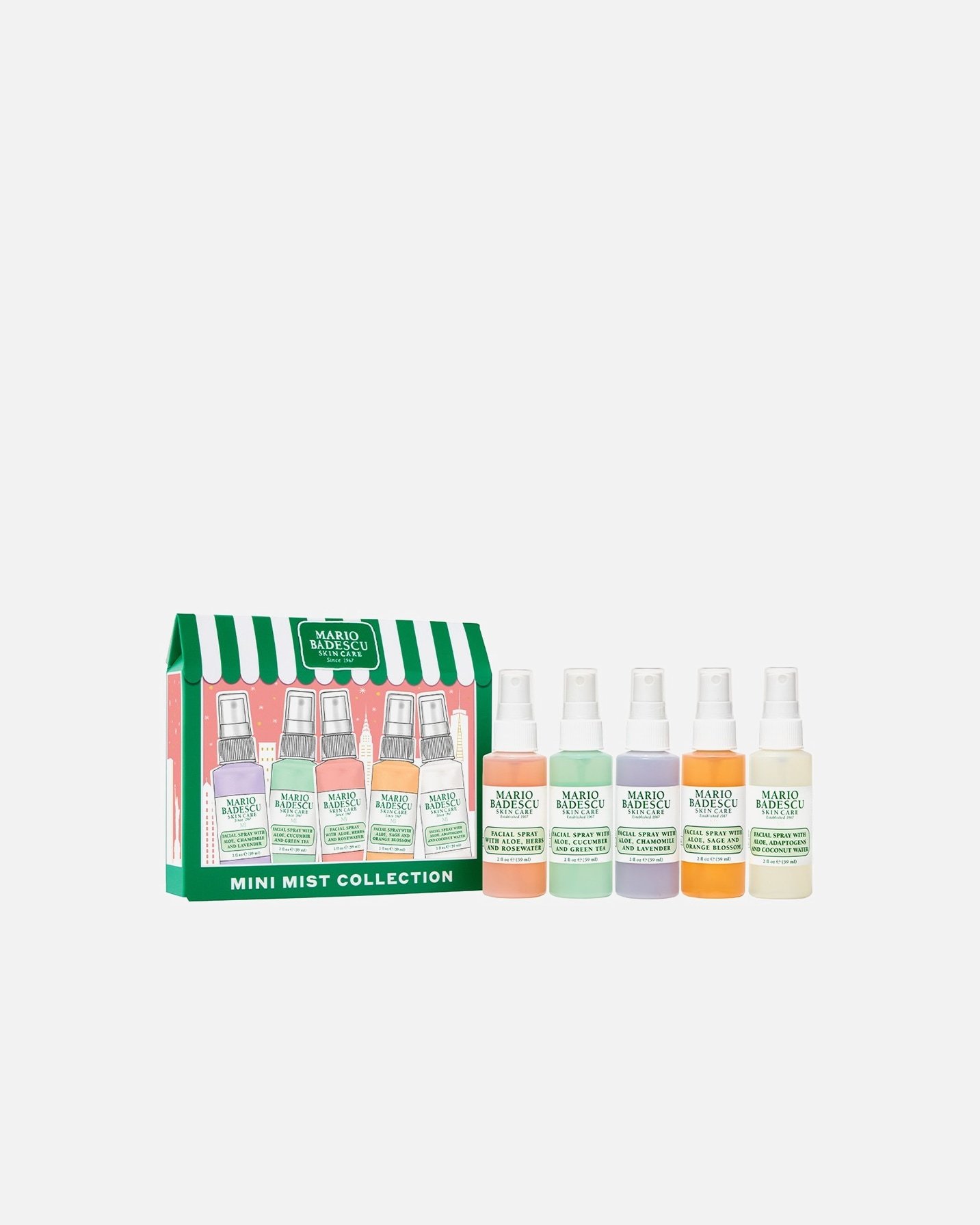 Mario Badescu Face Spa Mini Mist Collection set za njegu lica – 1 komad