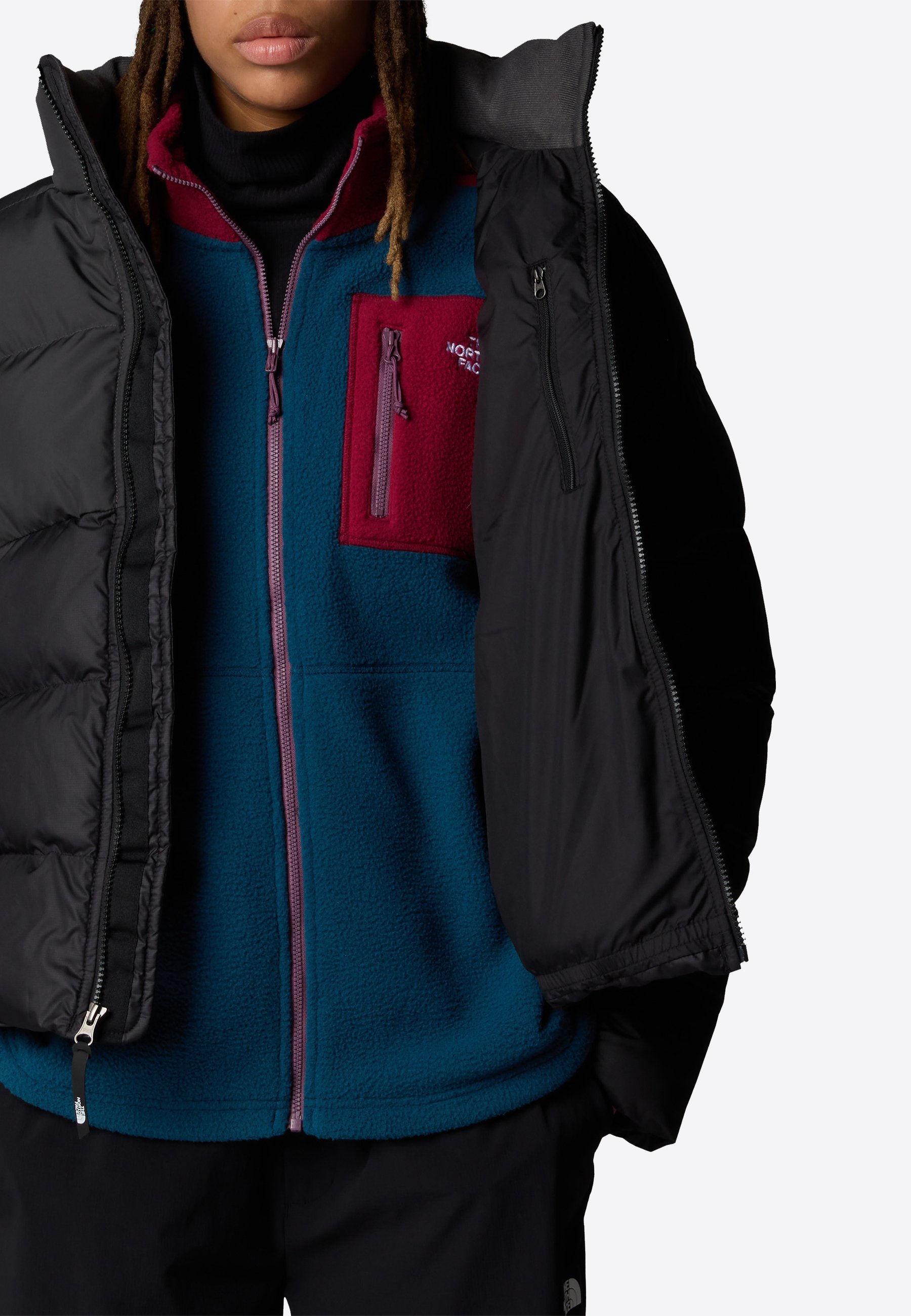 The North Face W SAIKURU JACKET - Winter jacket - tnf black asphalt grey