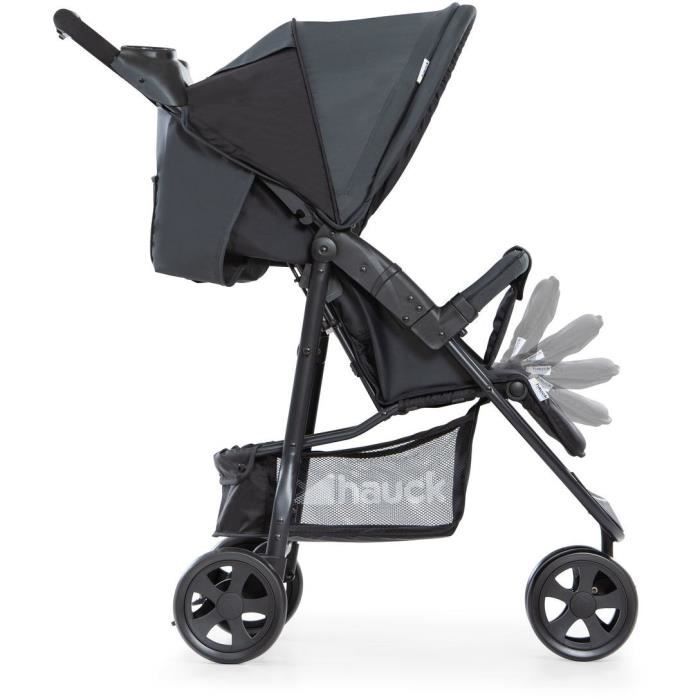 HAUCK - Passeggino compatto - CITI NEO II - 3 ruote - Caviar / Stone