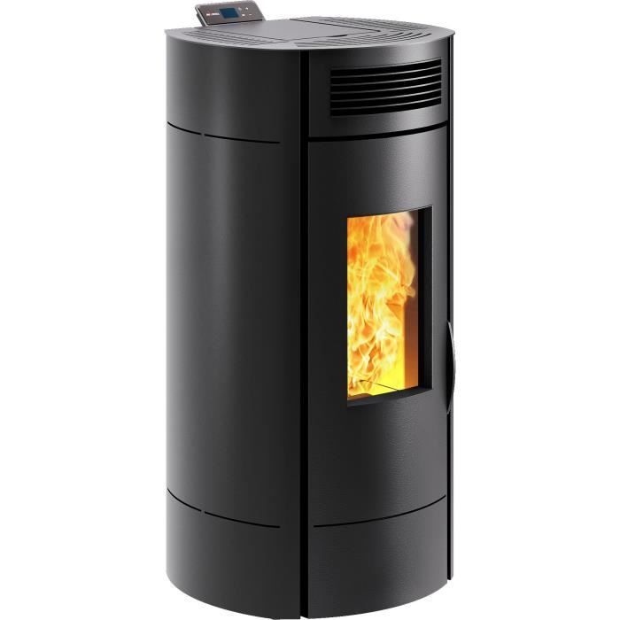 Poêle à granulés - INVICTA LODI 10 - Wifi - Noir