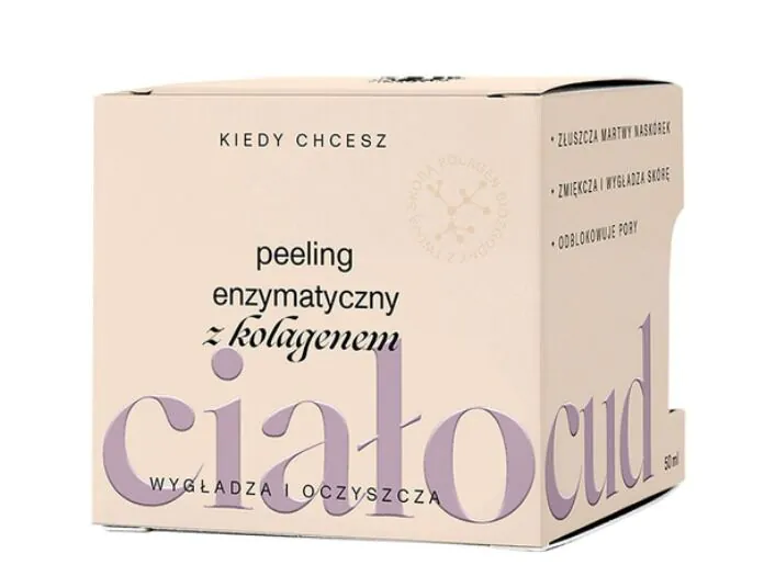 Flagolie - Peeling enzymatyczny do twarzy z kolagenem 50ml
