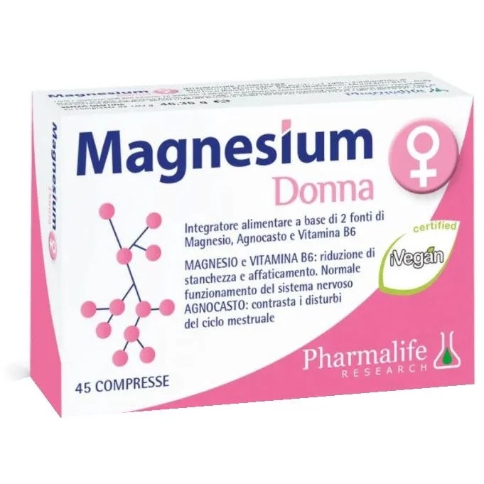 PHARMALIFE Magnesio para mujeres 45 comprimidos