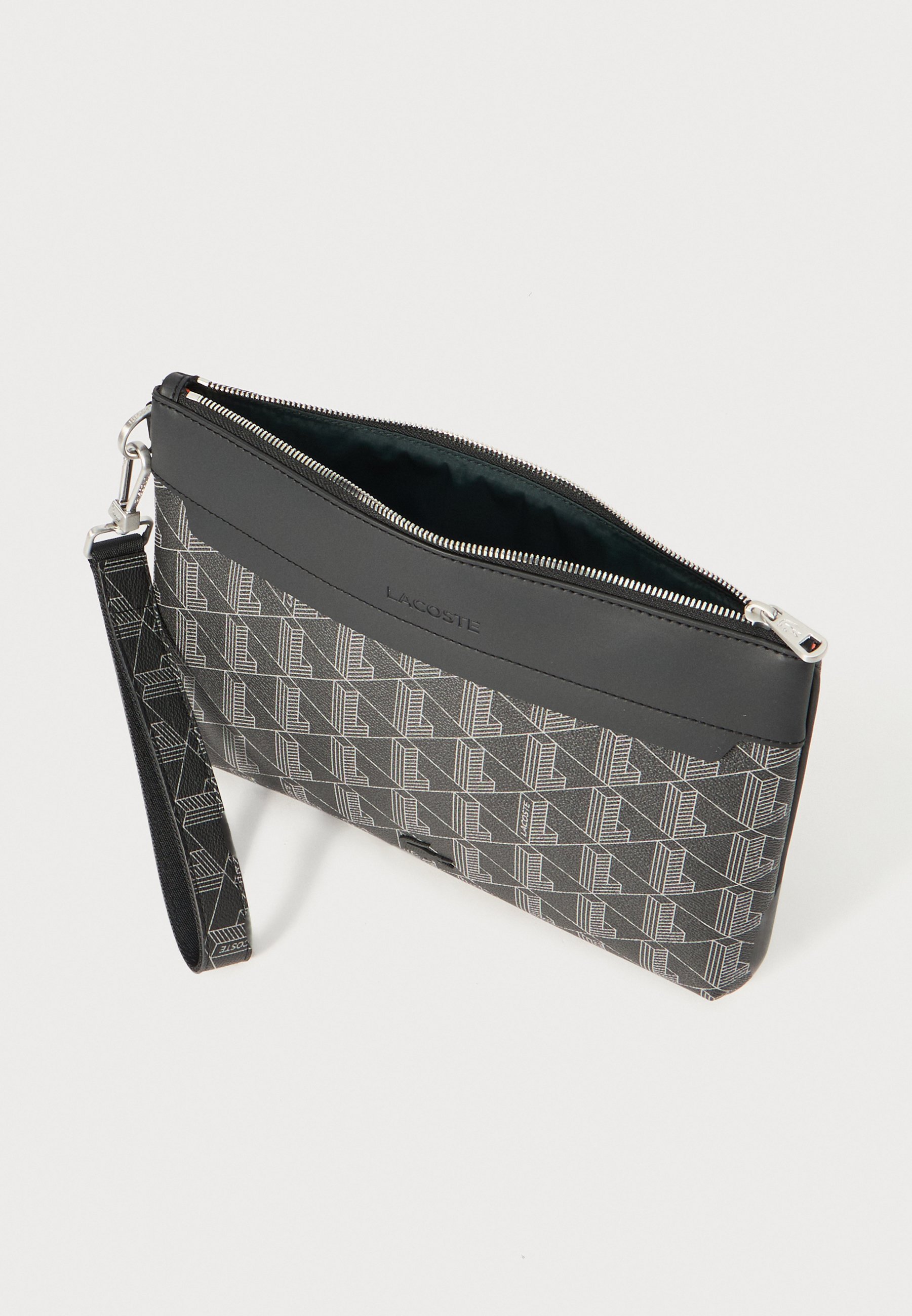 Lacoste CLUTCH UNISEX - Clutch - noir/gris