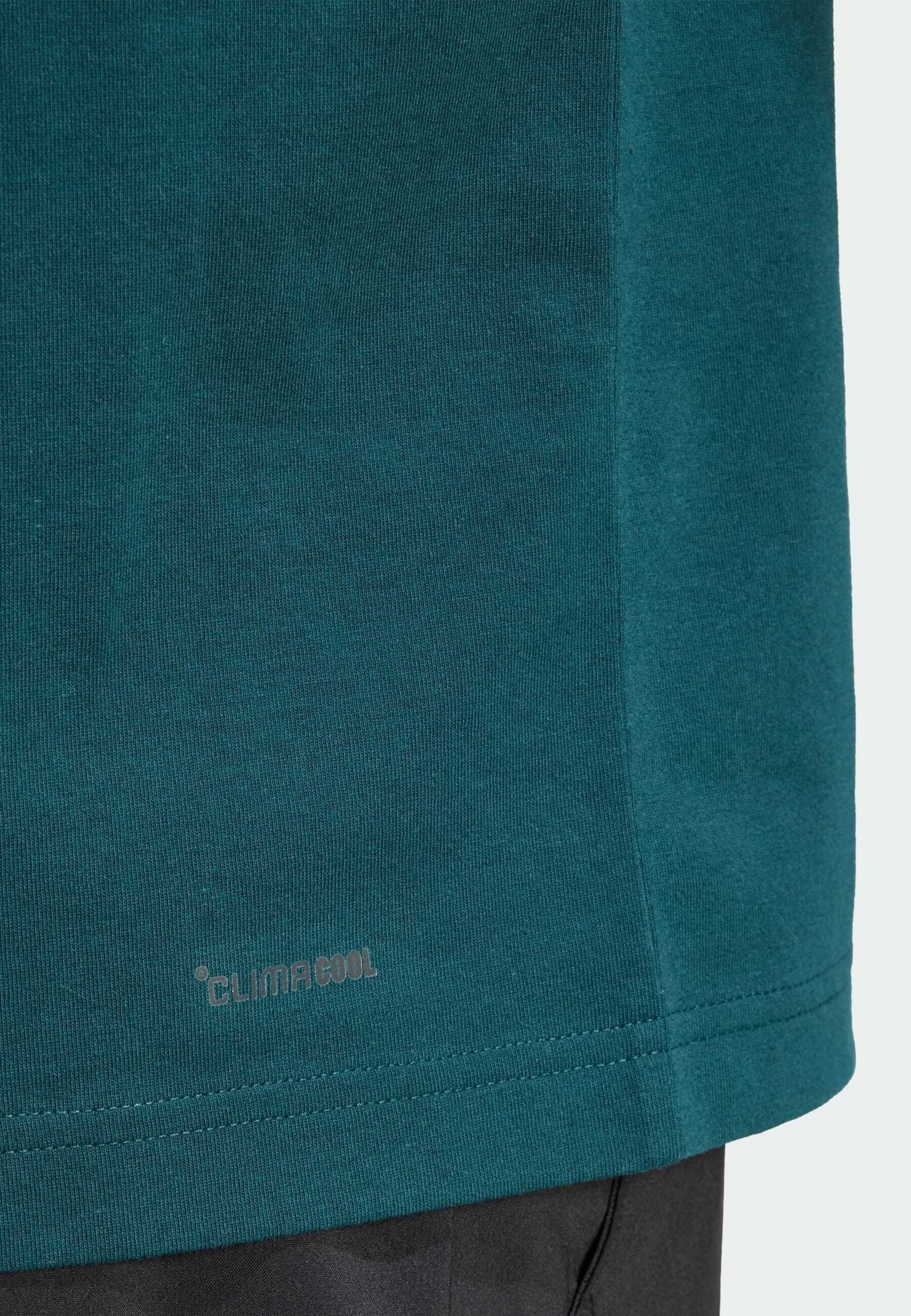 adidas Performance HERITAGE GRAPHIC TEE - Tekninen paita - aurora ivy