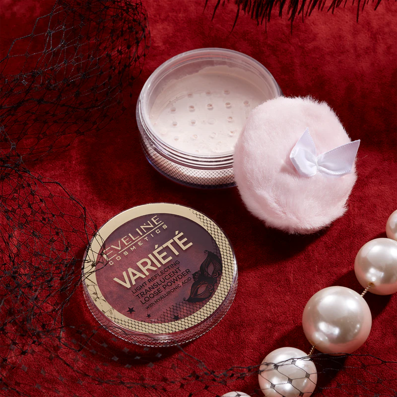 Eveline Cosmetics Variété transparentes loses Puder mit Applikator
