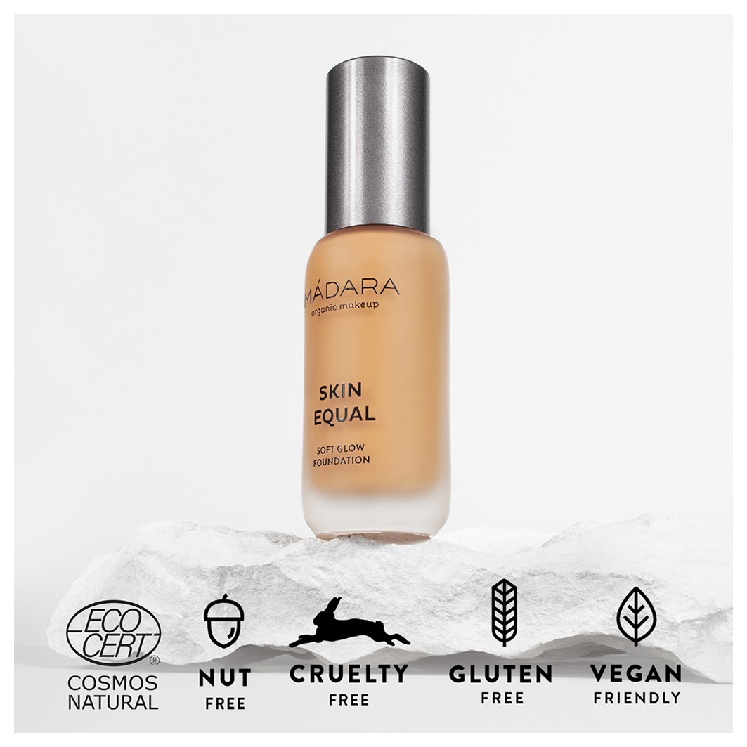MÁDARA Primer Make-up SKIN EQUAL TONĀLAIS KRĒMS, Nr. 60 OLĪVA - 30 ml