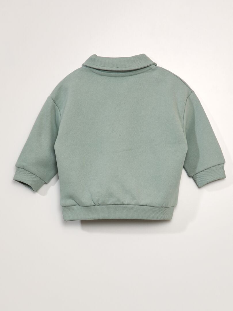 Polo-sweatshirt - GROEN
