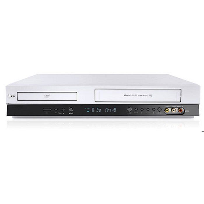 Reproductor combinado de VHS/DVD LG V280 de 6 cabezales PAL SECAM