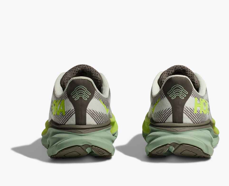 HOKA Clifton 9 GORE-TEX Leisteen/Aloë Vera