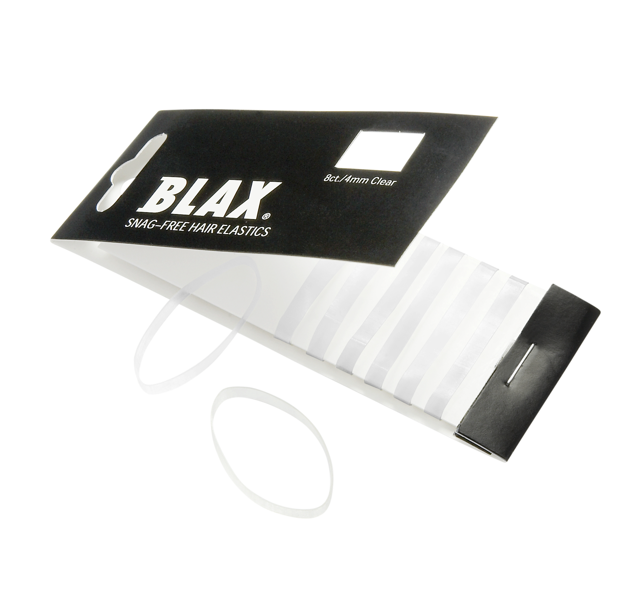 Elastice de păr transparente care nu se agață - Blax